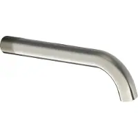 Hotbath Cobber CB094 Uitloop Tbv Cb105 / Cb106 - 18cm - Geborsteld Nikkel - Kranen, Badkranen, Baduitlopen - 8720039360099