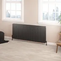 Eastbrook Type 22 paneelradiator 140x60cm 2905W zwart mat