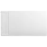Eastbrook plaat voor paneelradiator 110x60cm wit glans