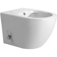 SaniGoods Alan hangend toilet met bidetfunctie wit glans