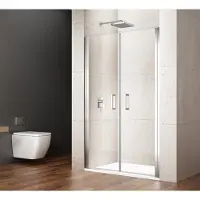 Gelco Loro pendeldeuren 120x200cm chroom