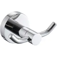 Best design Platto dubbele haak chroom