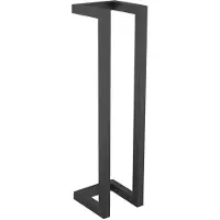 Mueller Black handdoekrek 12,5x50cm zwart mat
