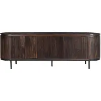 LivingFurn Noor tv-meubel 170cm donkerbruin