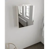 Mondiaz Cubb spiegelkast 50x70x16cm kleur linen met 1 deur