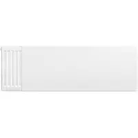 Eastbrook plaat voor paneelradiator 120x40cm wit glans