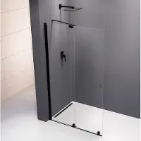 Sapho Modular douchewand 160x200cm antikalk zwart
