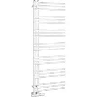 Aqualine Poseidon handdoekradiator 55x134cm 500W wit