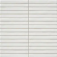 Jabo Pencil Kromo White mozaïektegel 35x35cm