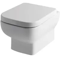 Eastbrook Bijou hangend randloos toilet wit glans