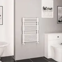 Eastbrook Imperia 2 koloms handdoekradiator 60x85cm 772W wit glans