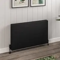 Eastbrook Type 22 paneelradiator 100x60cm 2074W zwart mat