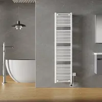 Mueller Stala elektrische radiator met Smart Wifi 45x181.7cm glans wit 1000W