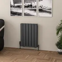 Eastbrook Warrington paneelradiator type 20 45x60cm 728W antraciet
