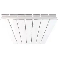 Eastbrook Addington afdekkapje voor type 20 radiator 50cm chroom