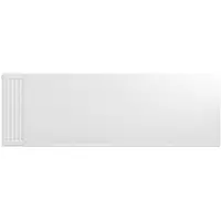 Eastbrook plaat voor paneelradiator 180x60cm wit glans