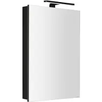 Sapho Greta spiegelkast met LED-verlichting 50x70cm zwart mat