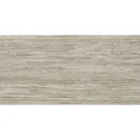 Navale Travertin wandtegel reliëf 60x120cm grijs gerectificeerd