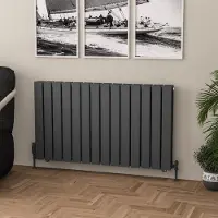 Eastbrook Warrington paneelradiator type 20 105x60cm 1699W antraciet