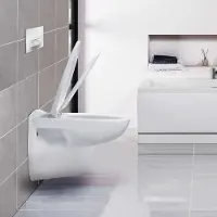 SaniGoods Will hangend toilet met softclose sluiting wit