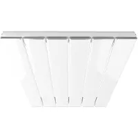 Eastbrook Addington afdekkapje voor type 10 radiator 45cm chroom