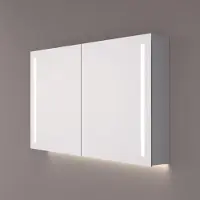 HiPP Design 42000 spiegelkast met LED en spiegelverwarming 160x70x14cm