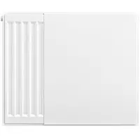 Eastbrook plaat voor paneelradiator 60x50cm wit glans