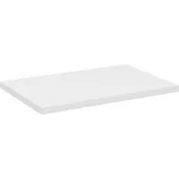 Comad Nova White wastafel toppaneel 60x40cm wit