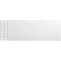 Eastbrook plaat voor paneelradiator 150x50cm wit glans
