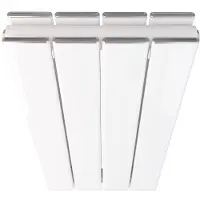 Eastbrook Addington afdekkapje voor type 20 radiator 30cm chroom