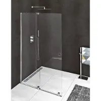 Sapho Modular douchewand 140x200cm antikalk chroom