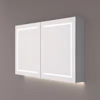 HiPP Design 62000 spiegelkast met LED en spiegelverwarming 120x70x14cm