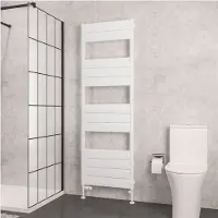 Eastbrook Kingswood handdoekradiator 60x180cm 1106W wit mat