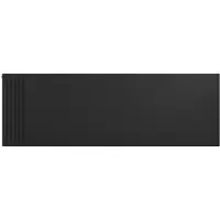Eastbrook plaat voor paneelradiator 180x60cm zwart mat