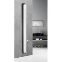 Sapho Cubiq badkamerradiator 10x180cm wit mat 365W