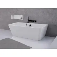 Polysan Liberta vrijstaand bad 170x78x60cm wit glans