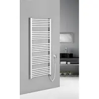 Sapho Metro E elektrische radiator 60x162cm 800W wit