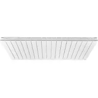 Eastbrook Addington afdekkapje voor type 20 radiator 140cm chroom