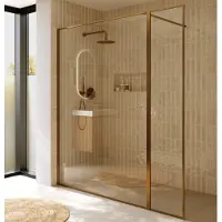 Riho Define inloopdouche 180x200cm koper mat