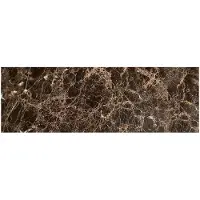 Saniclear Dark Emperador marmer toppaneel 161x46cm