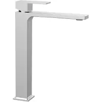 Sapho Cubemix verhoogde wastafelkraan 28cm chroom