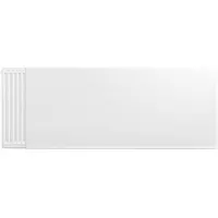 Eastbrook plaat voor paneelradiator 160x60cm wit glans