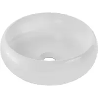 Comad Rita waskom rond 36x36cm glans wit