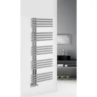 Sapho Nympha handdoekradiator 50x125cm 334W chroom