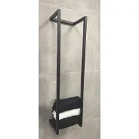 Mueller Ferro handdoekrek industrieel 95x25x20cm gunmetal