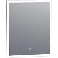 Brauer Jade rechthoekige spiegel met verlichting 60x70cm