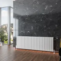 Eastbrook Addington type 10 radiator 175x60cm aluminium 1772W wit glans