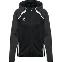 Hummel Sportief sweatvest 'Lead 2.0' antraciet / zwart / wit