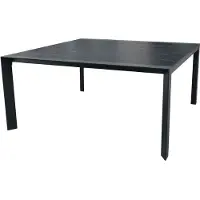 Central Park Tuintafel Manara Aluminium/keramisch Glas 160x160x75cm