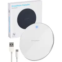 Nuvance Draadloze Oplader 10W - Inclusief Kabel - Wireless Charger - Fast Charger - Geschikt voor alle Draadloos Oplaadbare Smartphones
